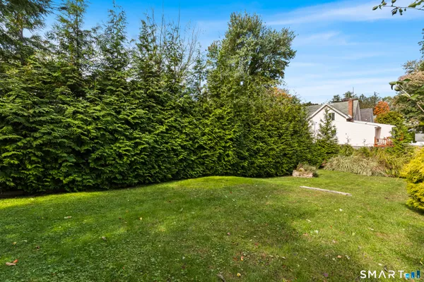 a view of yard with green space