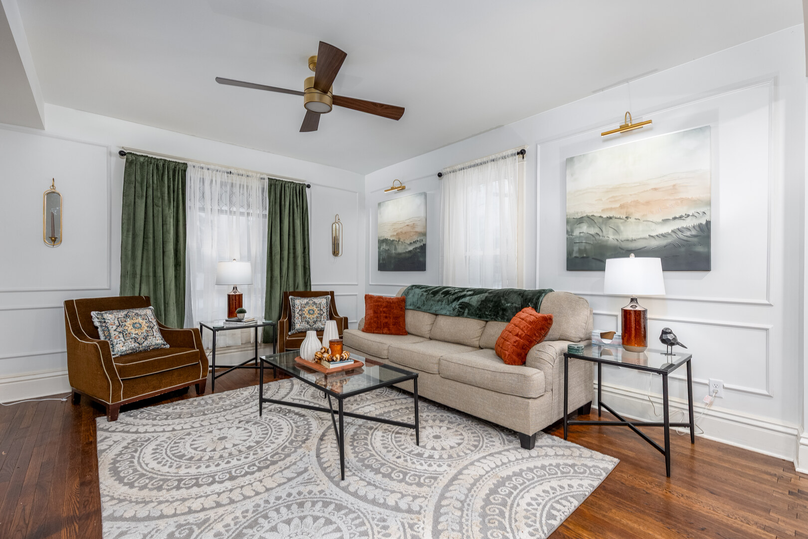 444 1st Avenue Ottawa, IL 61350 - Photo 5 of 40 a living room with furniture and a large window