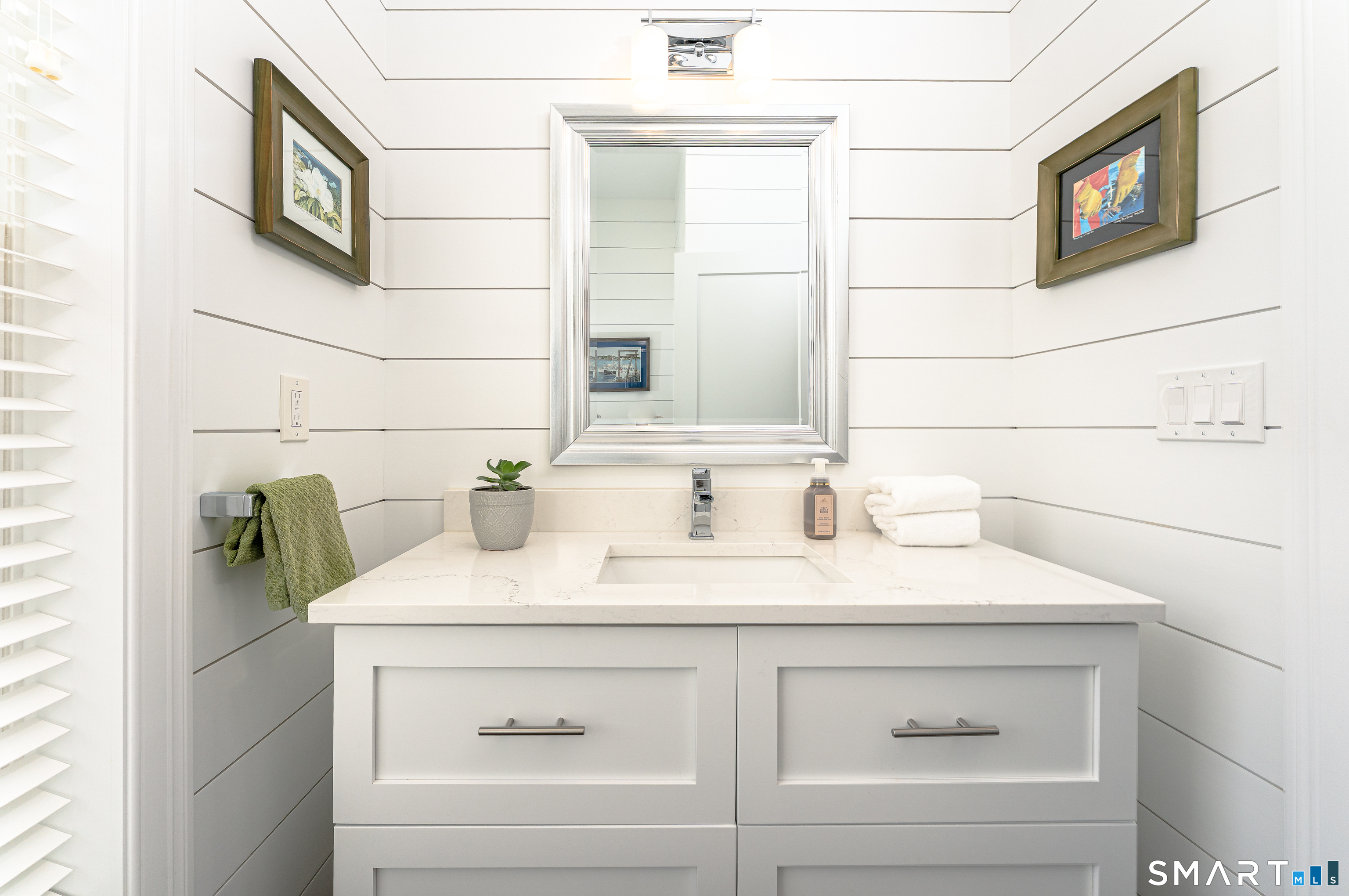 4 B Turkey Roost Road Newtown, CT 06482 - Photo 15 of 37 Main Floor guest bathroom