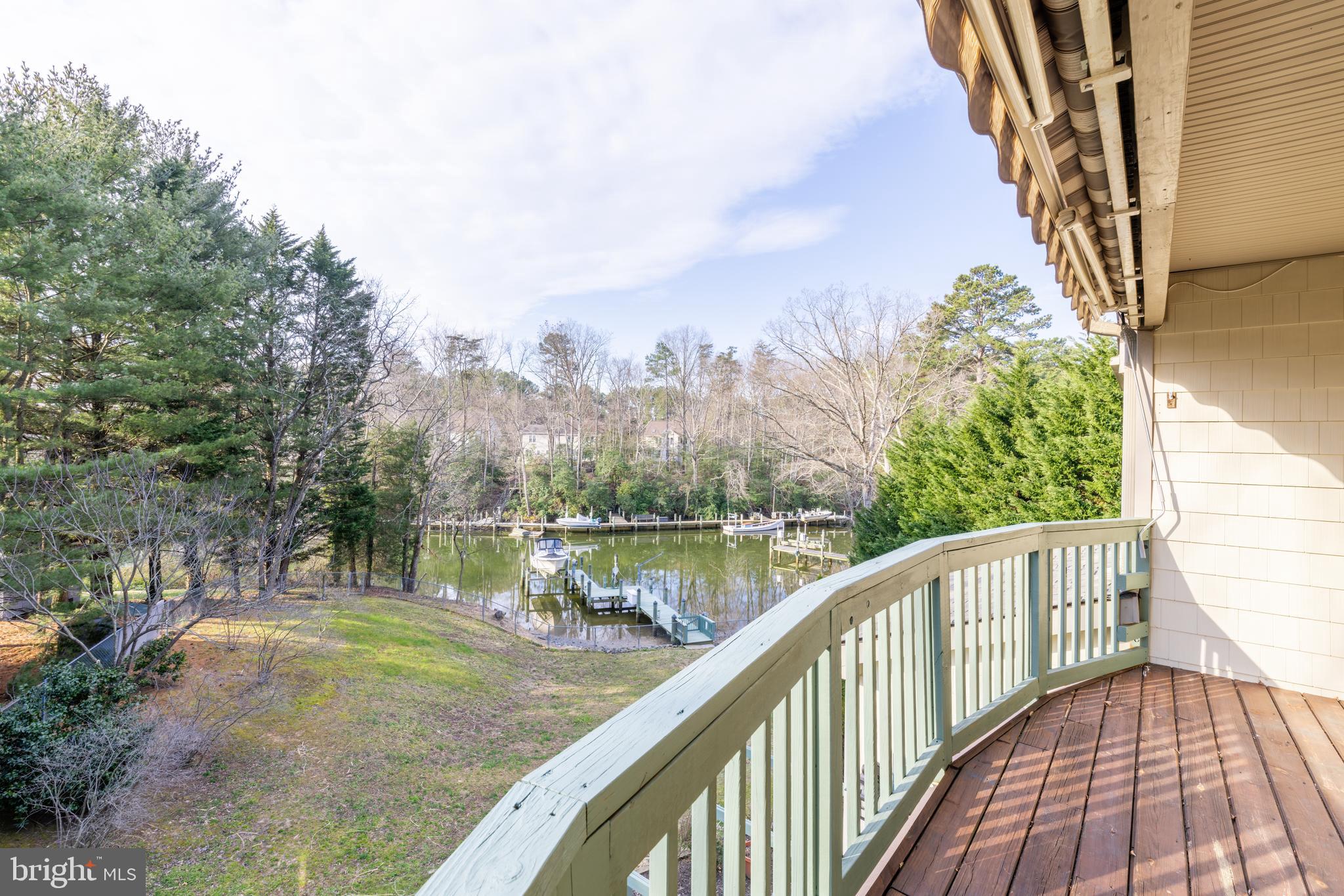 965 Curtis Road Solomons, MD 20629 - Photo 30 of 47 a view of a balcony with lake view