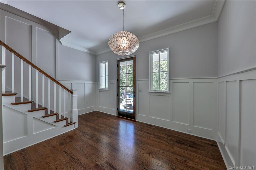 724 Ellsworth Road Charlotte, NC 28211 - Photo 3 of 33 a view of an entryway with wooden floor