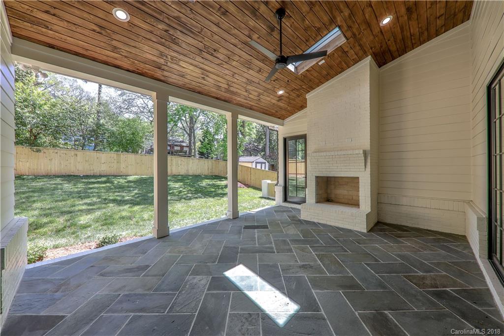 724 Ellsworth Road Charlotte, NC 28211 - Photo 30 of 33 a view of a porch and garden