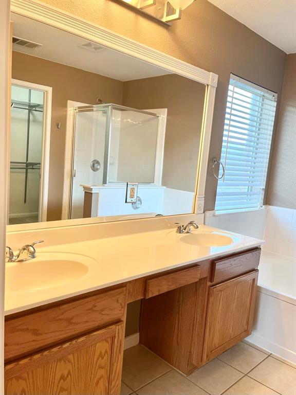 2409 Romeo Drive Cedar Park, TX 78613 - Photo 11 of 22 a bathroom with a sink and a mirror