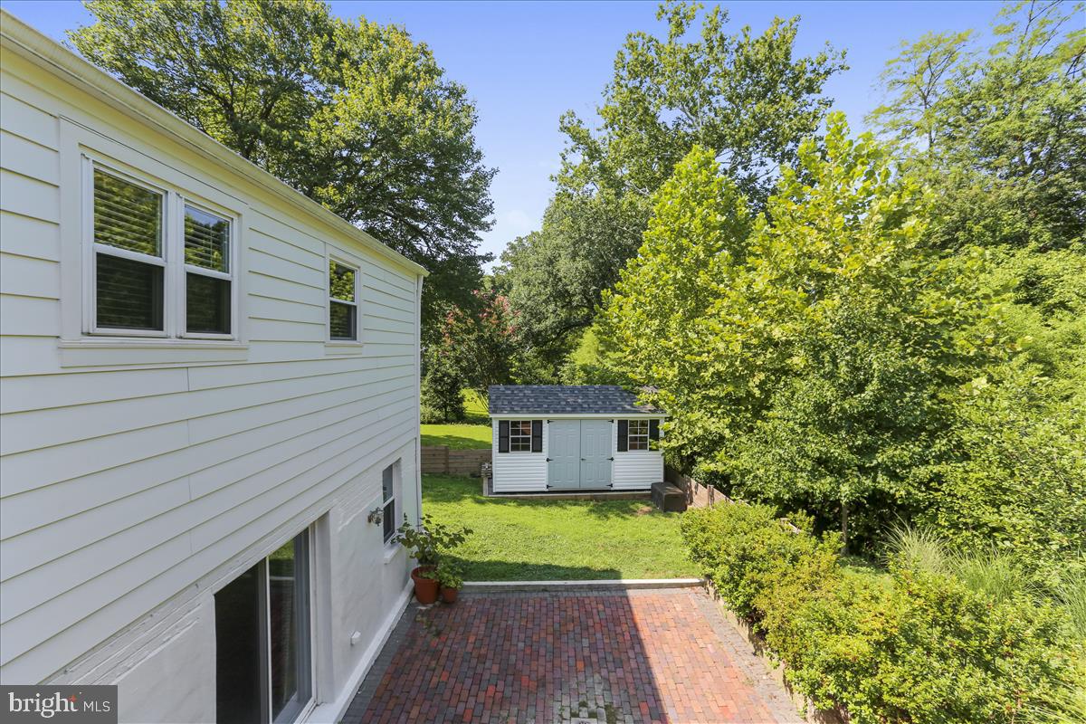 8602 Grubb Road Chevy Chase, MD 20815 - Photo 31 of 106 View of patio from deck
