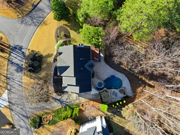 7125 Compton Circle Cumming, GA 30040 - Photo 25 of 40 an aerial view of a house with outdoor space