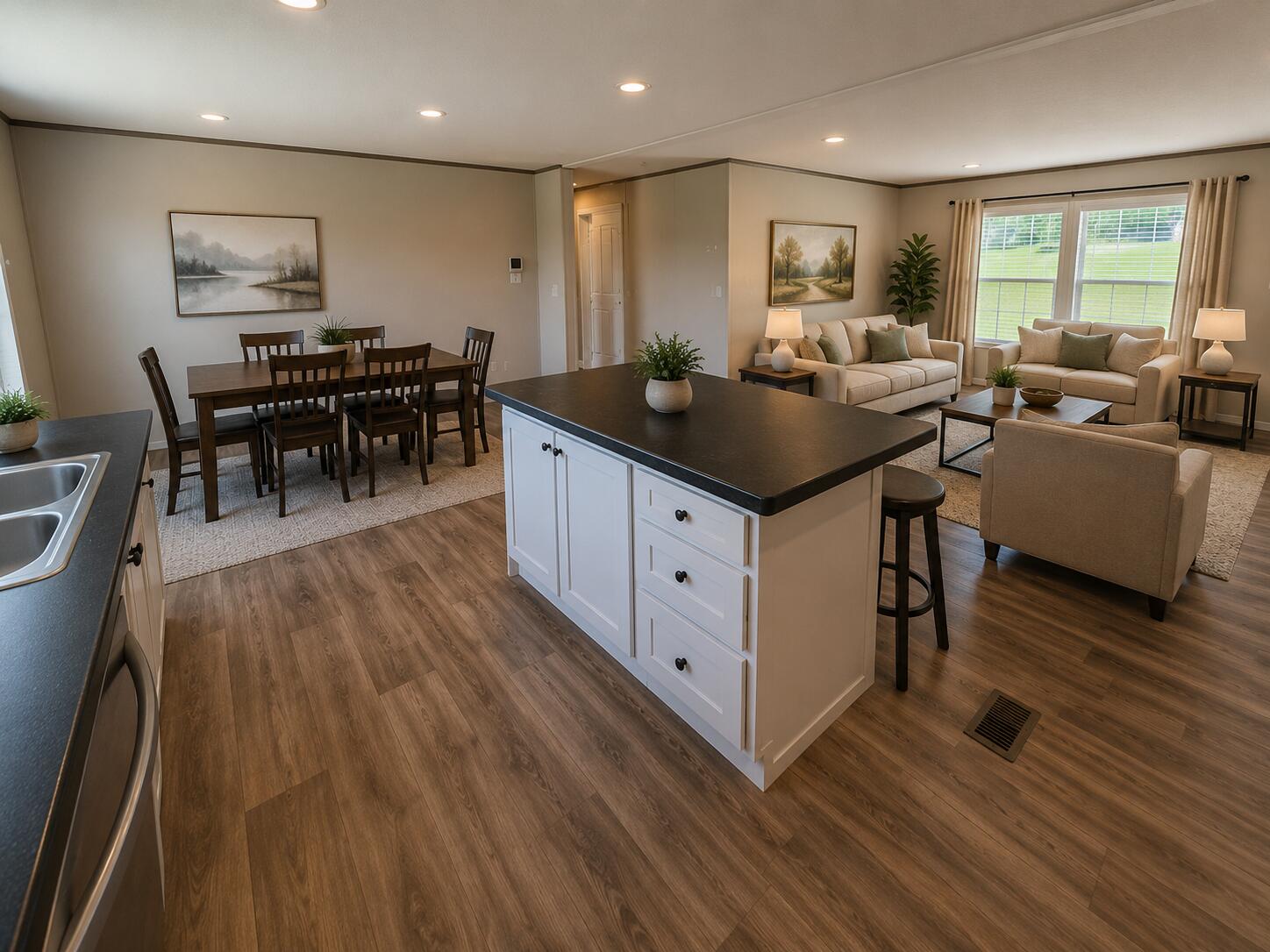 110 West Cedar Grove Road Irvine, KY 40336 - Photo 29 of 31 The open kitchen looks like this, completely furnished