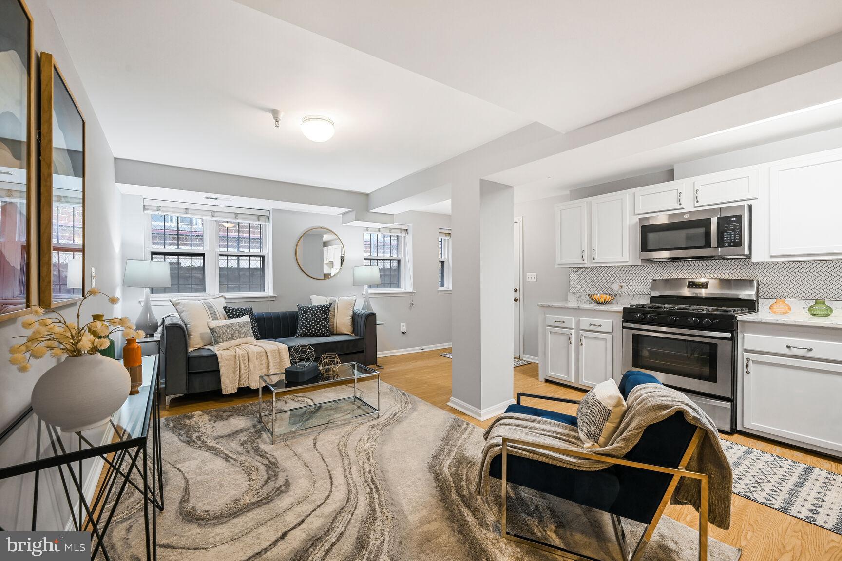 1441 Spring Road Northwest, Unit B1 Washington, DC 20010 - Photo 17 of 17 open floor plan