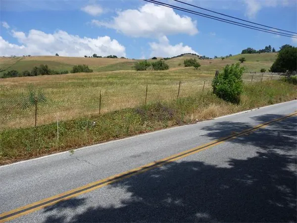 a view of a lake with a mountain in the background