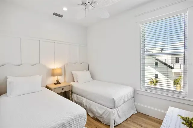 a view of an chairs and tables in the patio