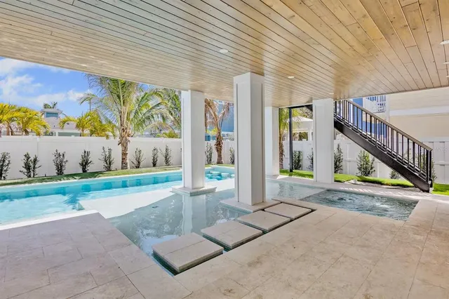 a view of beach and ocean