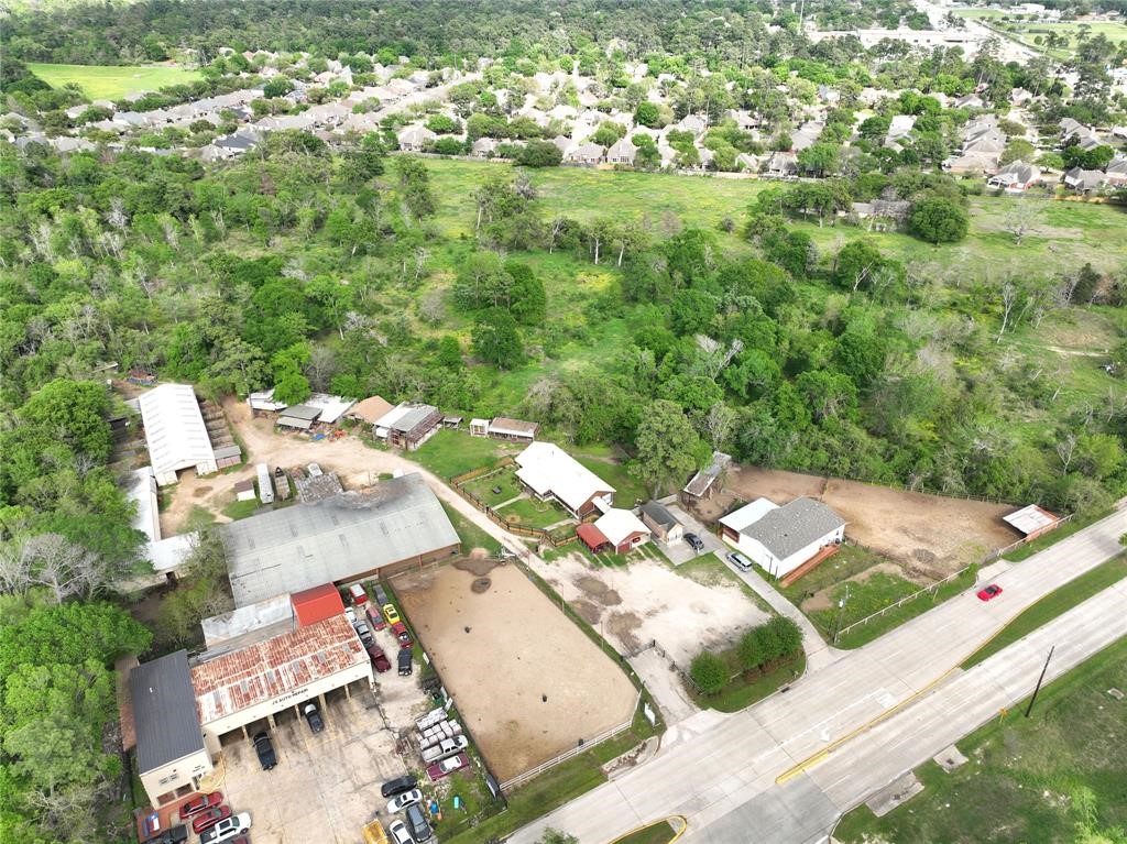 11350 Grant Road Cypress, TX 77429 - Photo 41 of 41 an aerial view of a house with yard swimming pool and outdoor seating