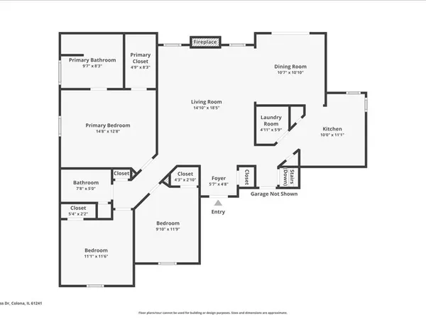 $245,000 | 720 Cypress Drive, Colona, IL 61241