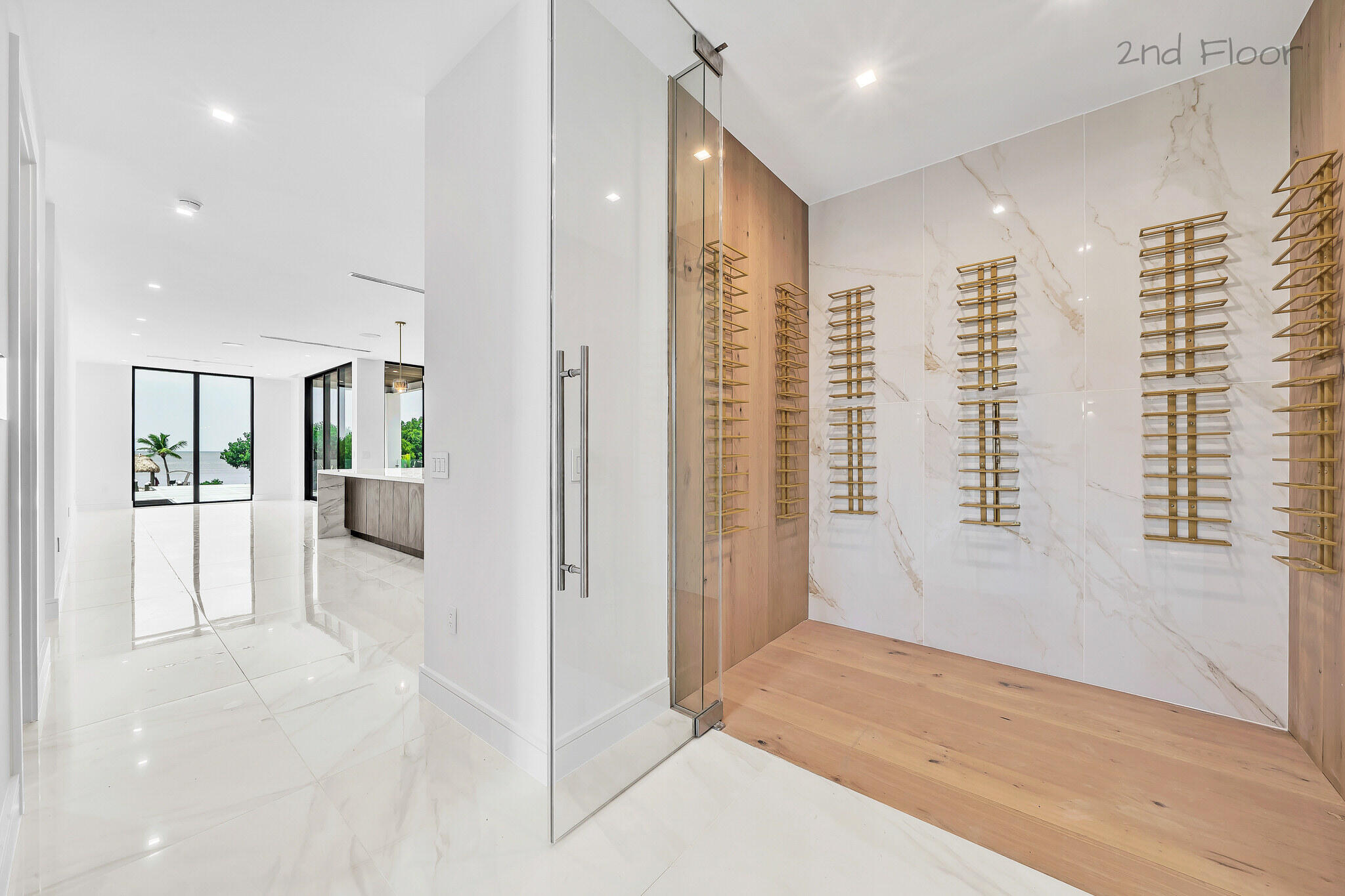 16 Seaside Avenue Key Largo, FL 33037 - Photo 12 of 140 Closeup view of Wine cellar