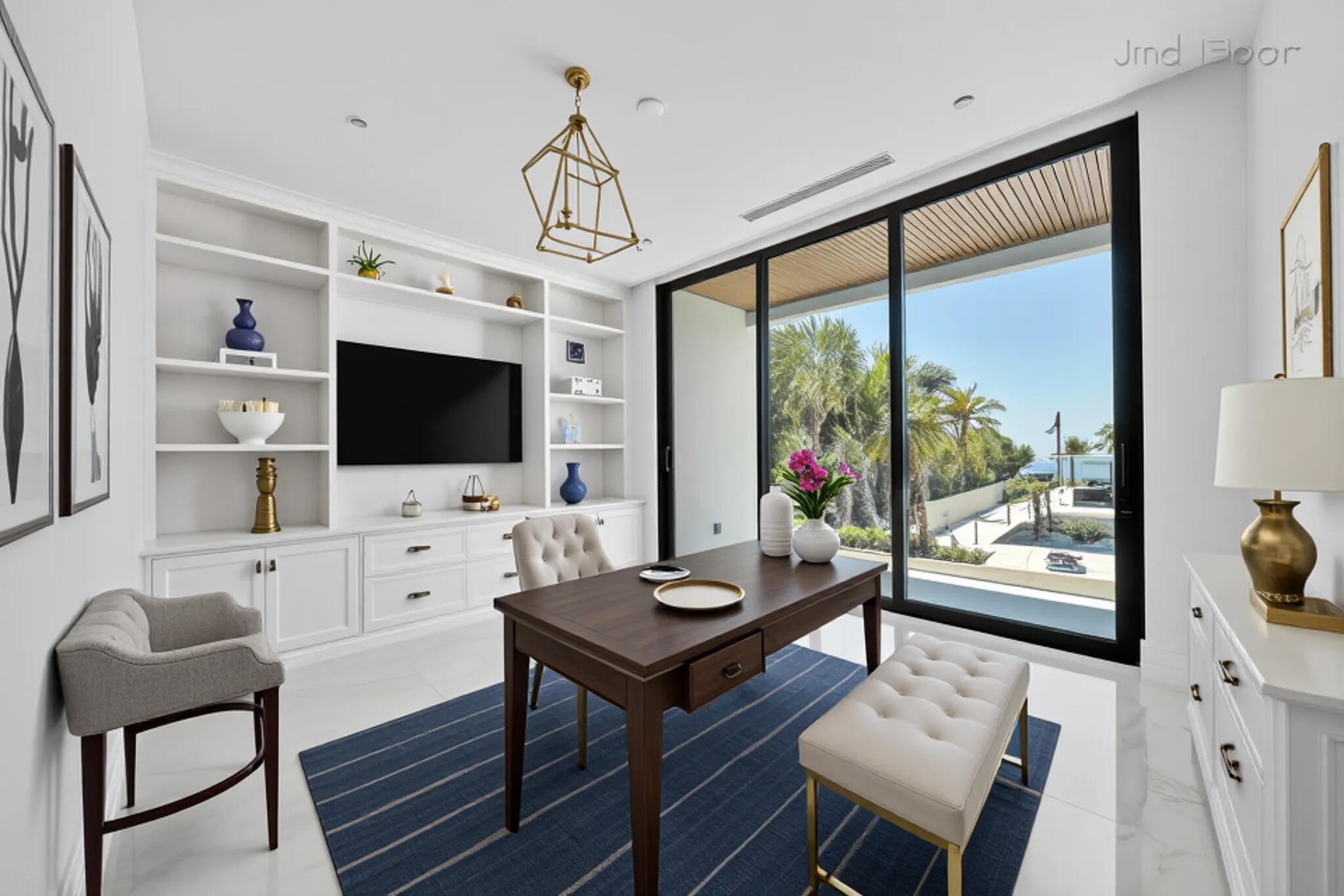 16 Seaside Avenue Key Largo, FL 33037 - Photo 80 of 140 a living room with furniture and a flat screen tv