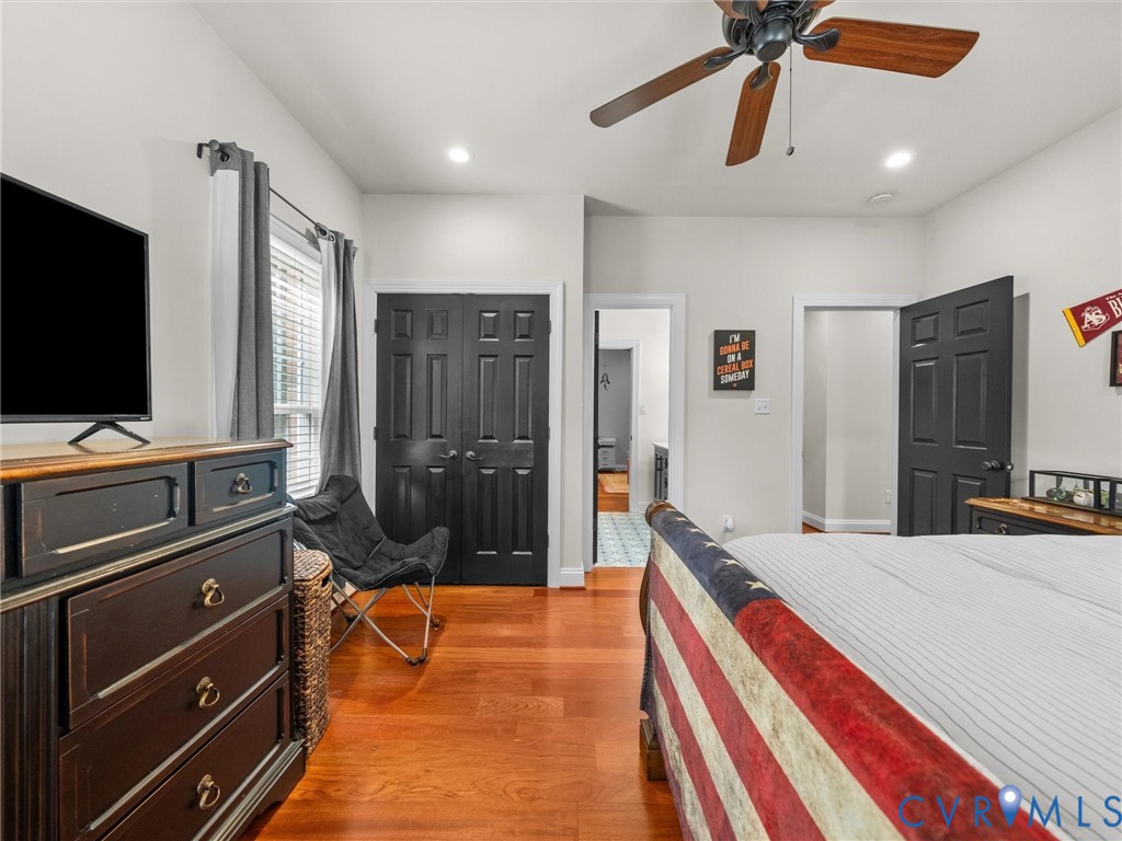 12710 Ivey Mill Road Chesterfield, VA 23838 - Photo 35 of 57 Recessed lighting, wood-finish flooring, and a cei