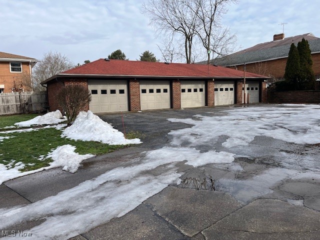 329-331 Kenridge Road Akron, OH 44333 - Photo 4 of 5 View of garage