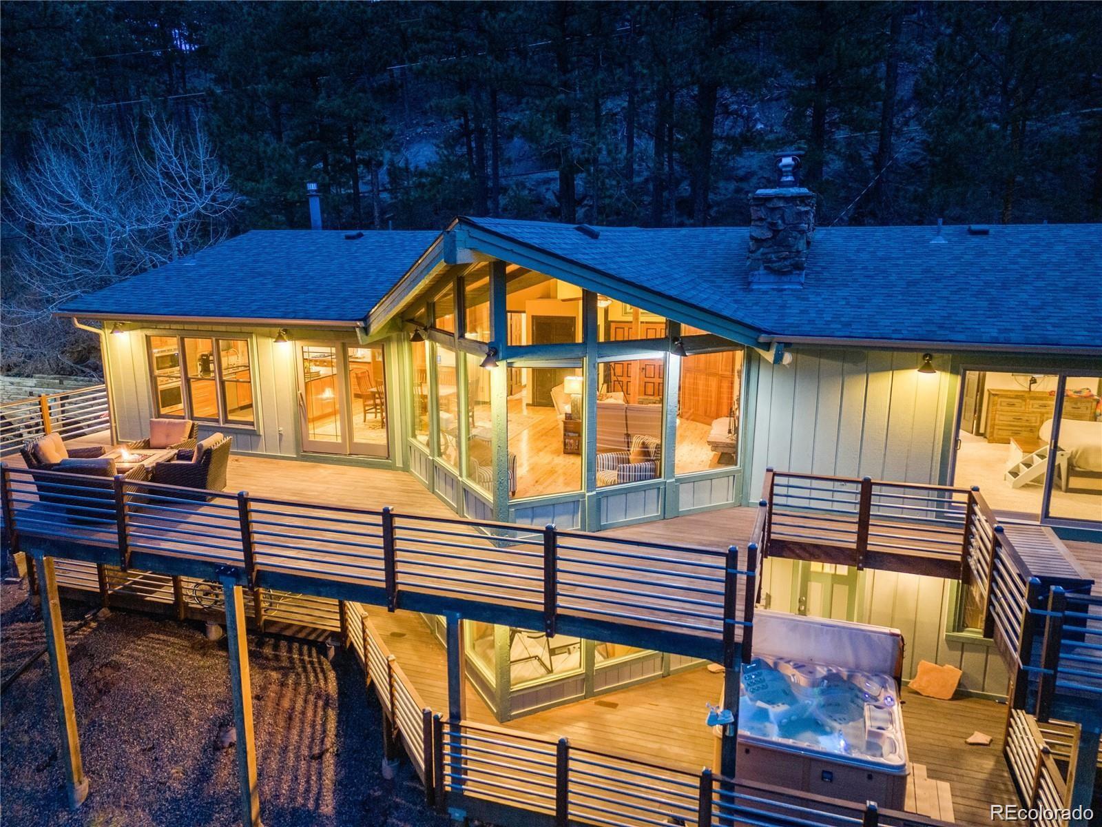 994 Timber Lane Boulder, CO 80304 - Photo 2 of 21 a view of a room with wooden floor and iron walls