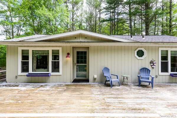 a view of a house with a patio