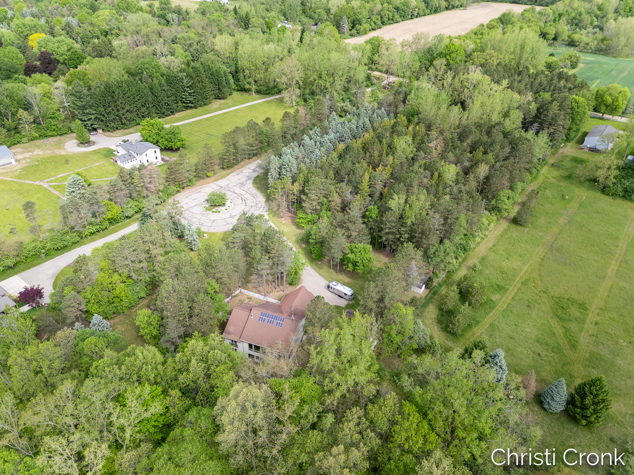 15105 Eagle Ridge Road Eagle, MI 48822 - Photo 40 of 52 41-print-aerial-5