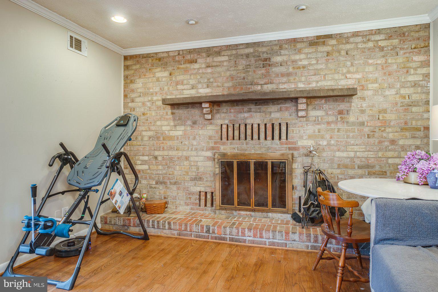 3837 Justin Road Monkton, MD 21111 - Photo 28 of 48 Family Room Wood Burning Fireplace