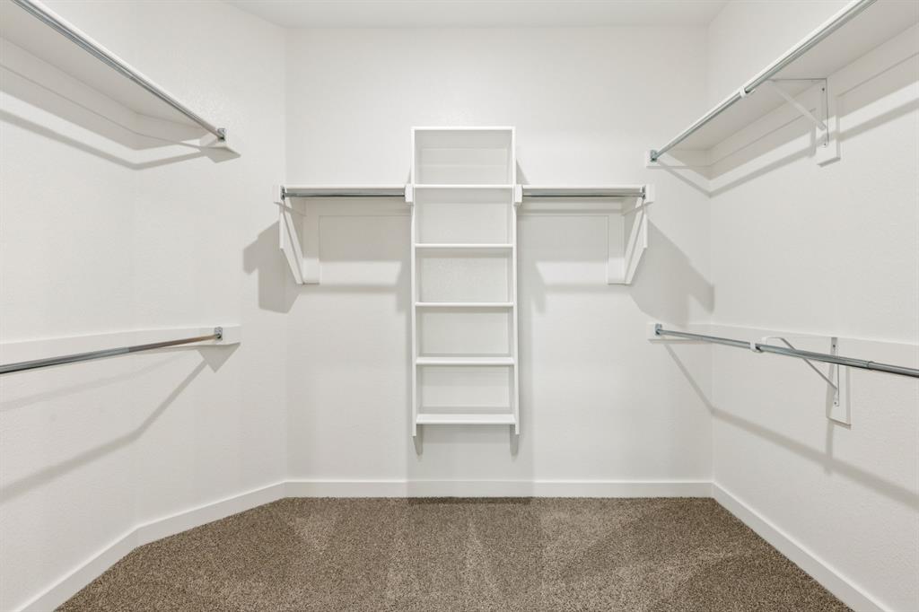 1417 Barbacoa Drive Haslet, TX 76052 - Photo 19 of 32 a view of an empty walk in closet