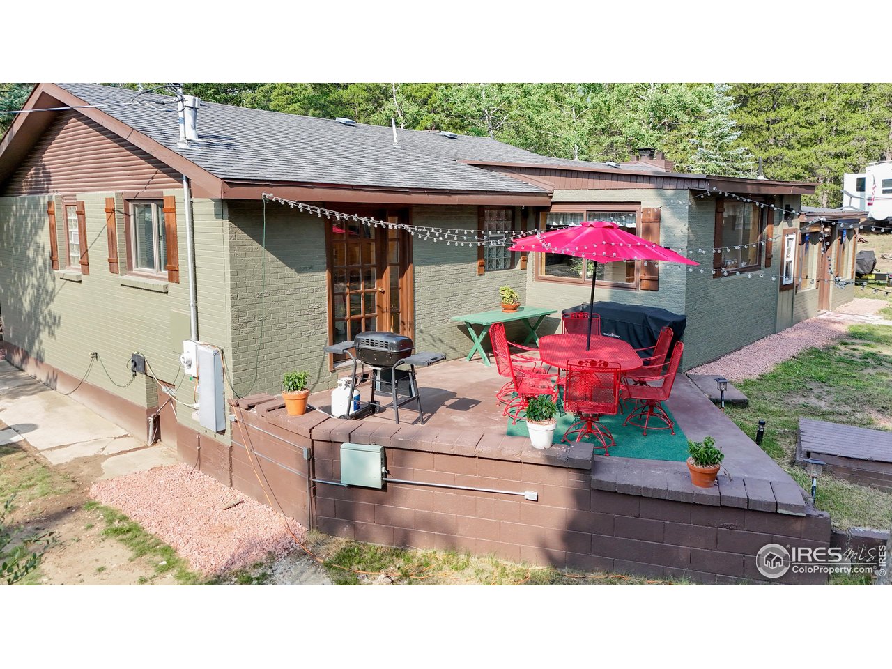 2420 Big Owl Road Allenspark, CO 80510 - Photo 22 of 26 Back porch