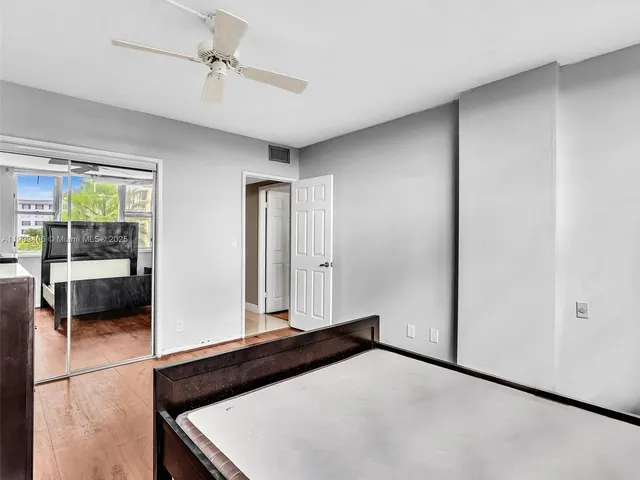 a view of a city with tall buildings in ocean