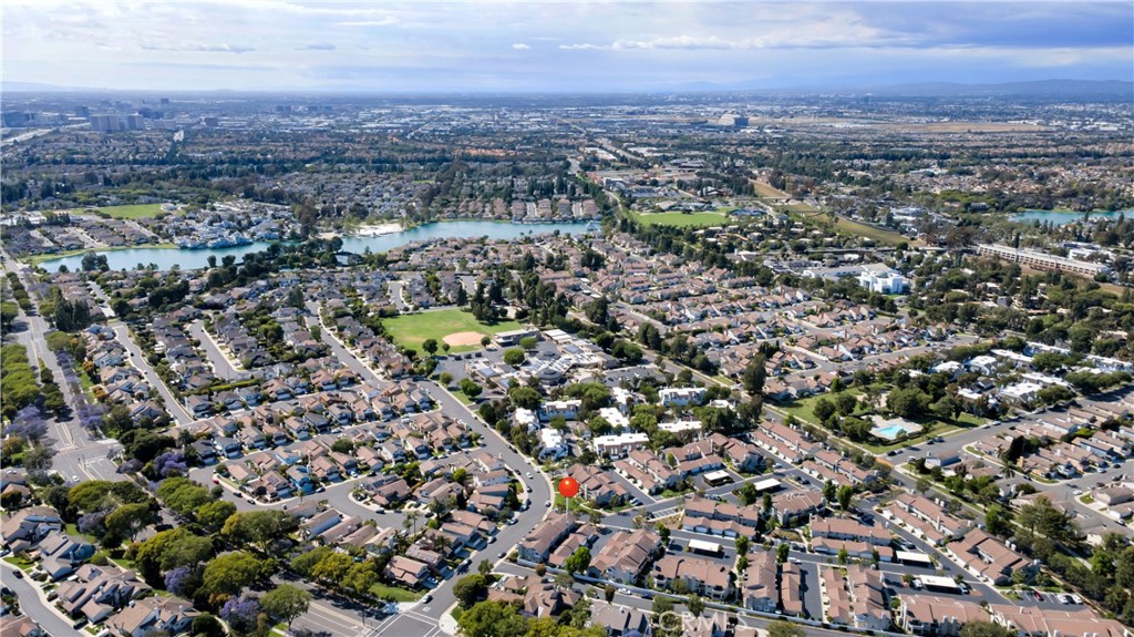 336 Fallingstar Irvine, CA 92614 - Photo 1 of 73 an aerial view of a city with lots of residential buildings