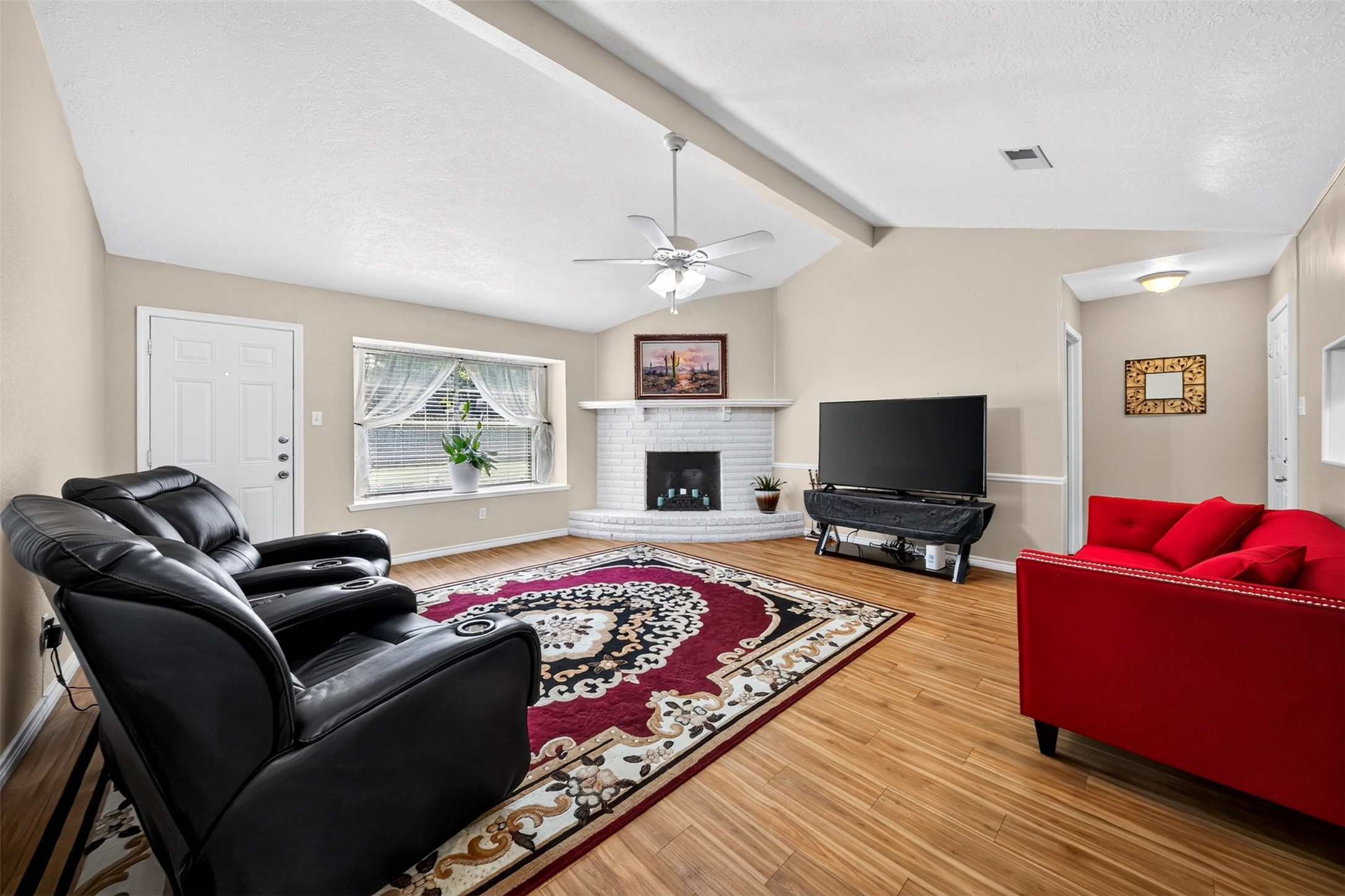 23127 Harpergate Drive Spring, TX 77373 - Photo 8 of 26 Living area features an open design with plenty of room to relax.