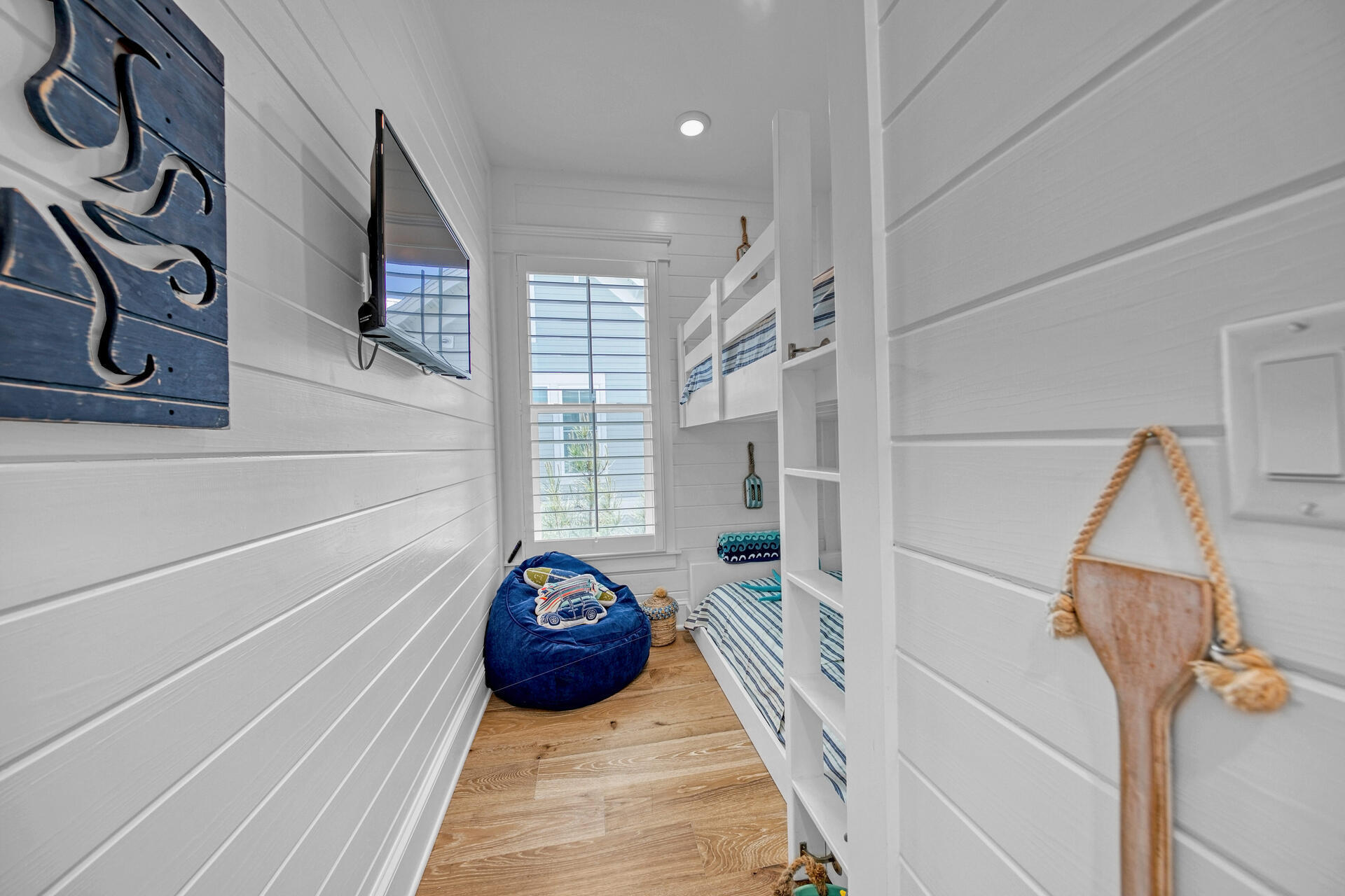 41 Clipper Street Inlet Beach, FL 32461 - Photo 37 of 48 a view of a closet area with wooden floor