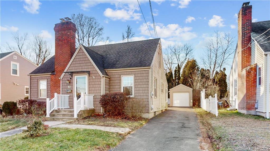 Make 2024 the year you buy Your Dream Home! Rarely available Renovated 3 Bedroom, 2 Full Bathroom Charming Dormered Cape with Detached Garage in the highly sought after quintessential town of Wethersfield!