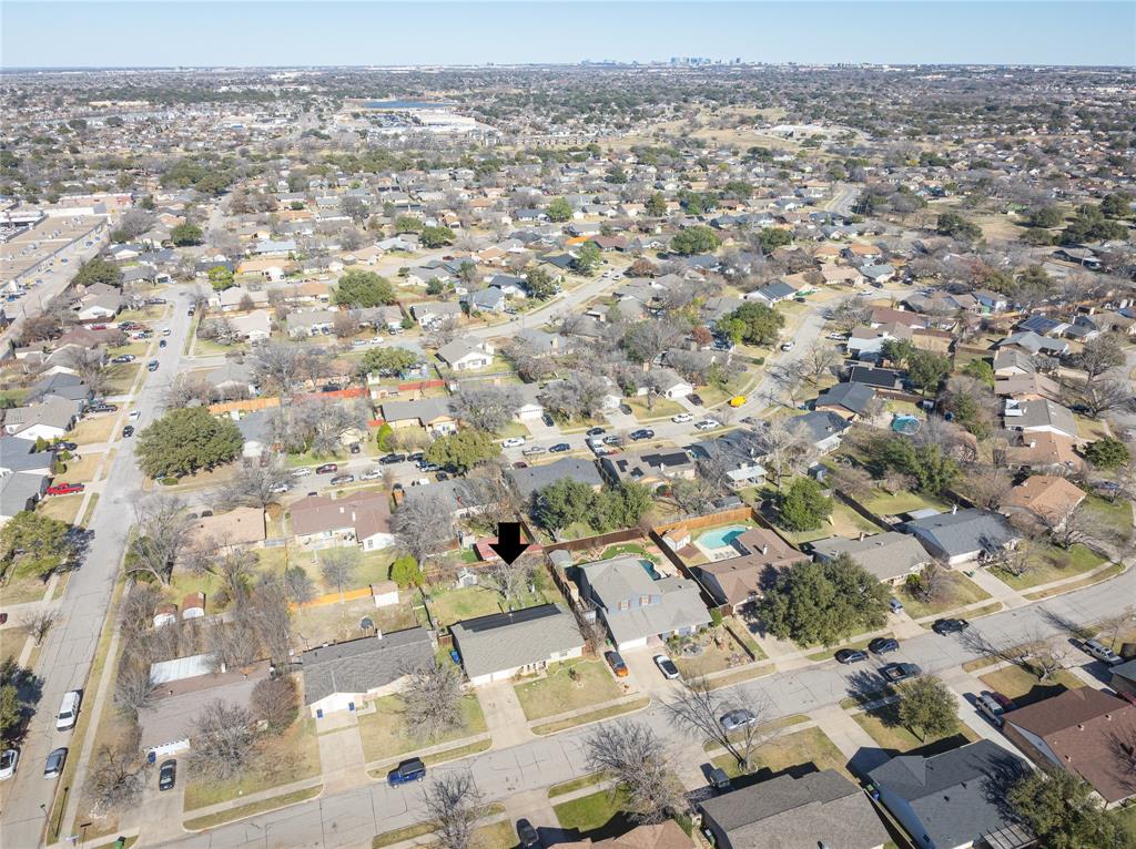 2005 Inverness Drive Carrollton, TX 75007 - Photo 22 of 25 an aerial view of residential houses with outdoor space