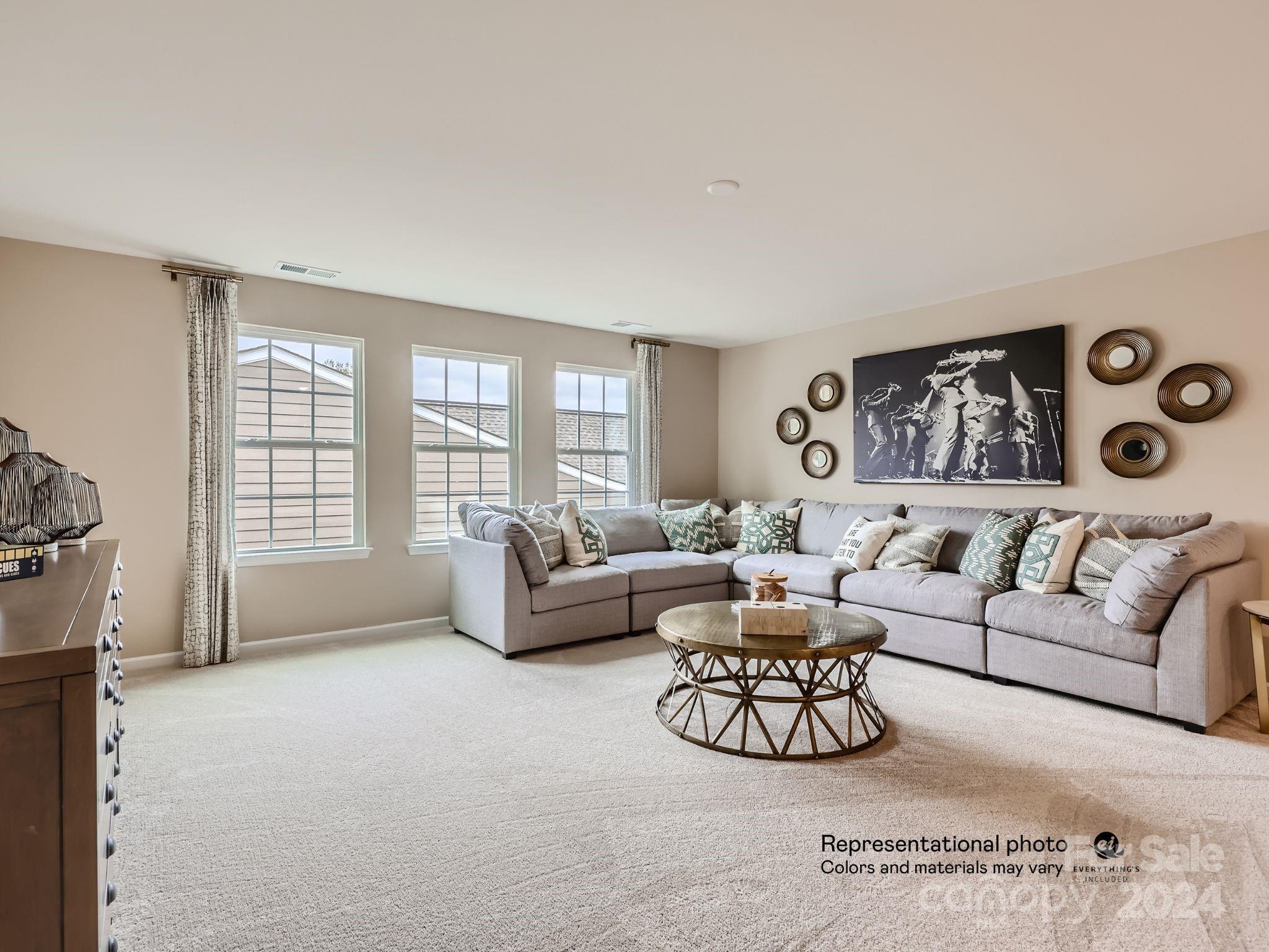 4468 Doyle Rdg Road Maiden, NC 28650 - Photo 13 of 16 a living room with furniture and a large window