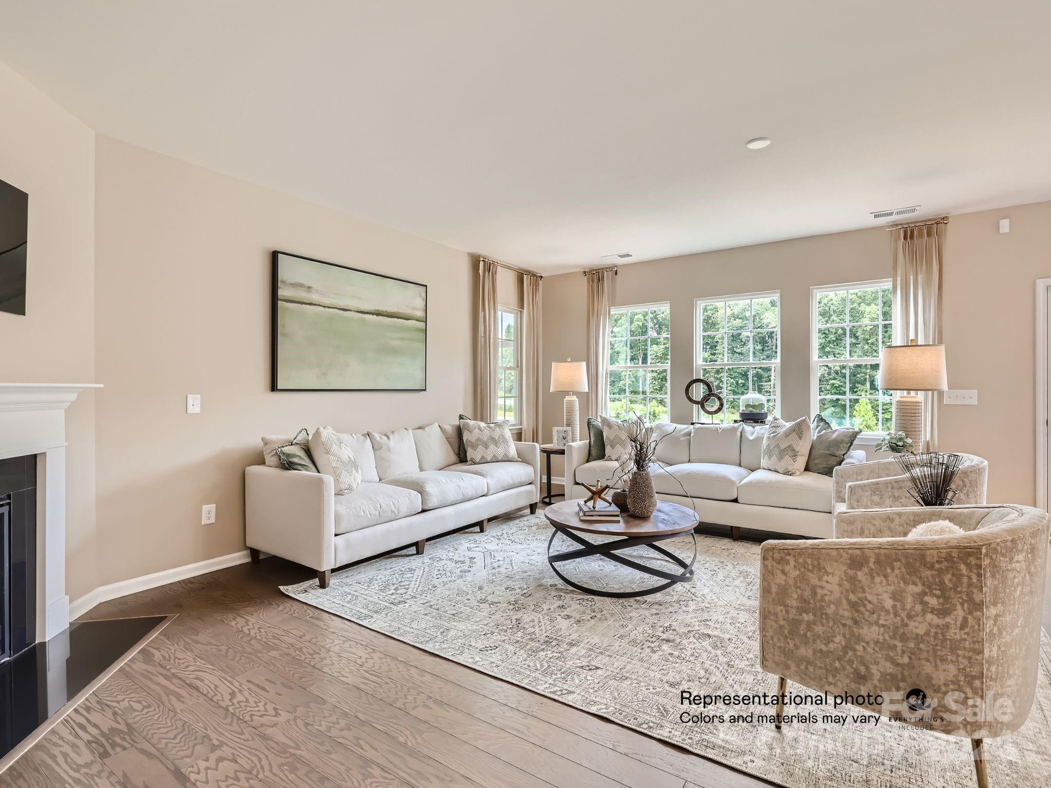 4468 Doyle Rdg Road Maiden, NC 28650 - Photo 7 of 16 a living room with furniture and a large window