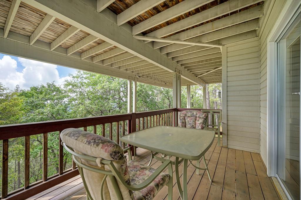 2358 Deer Ravine Court Cool, CA 95614 - Photo 43 of 63 a view of a balcony with furniture