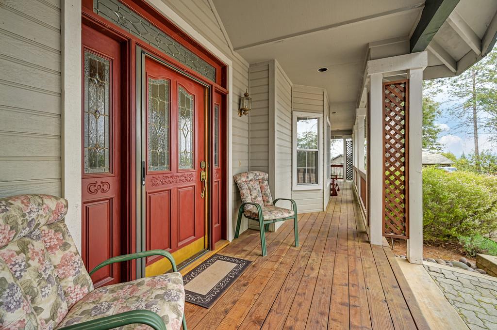 2358 Deer Ravine Court Cool, CA 95614 - Photo 5 of 63 view of exterior entry featuring a porch