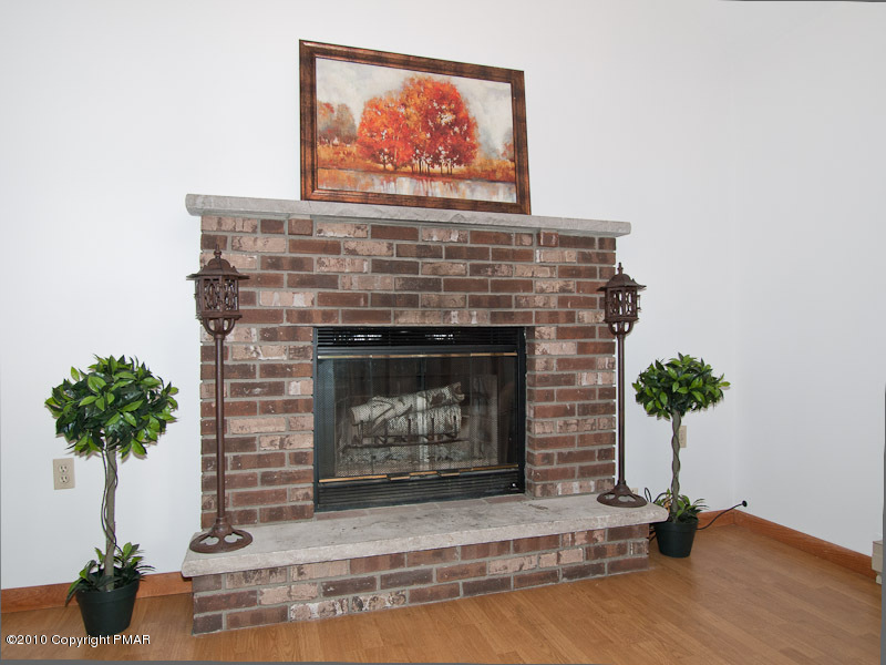 349 Minks Pond Road Bushkill, PA 18324 - Photo 4 of 13 Brick Fireplace