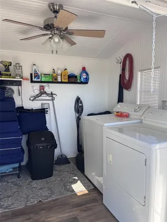 a room with storage and utility