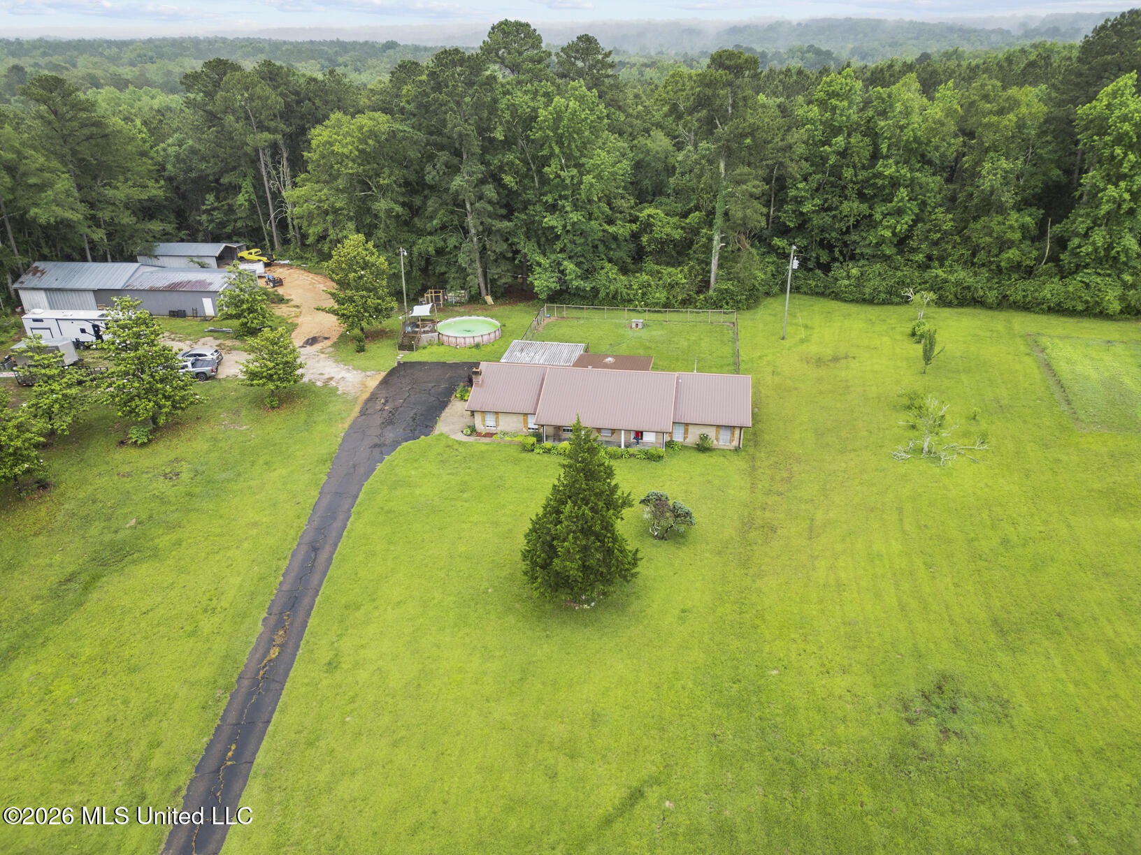 439 Poplar Springs Road Mendenhall, MS 39114 - Photo 17 of 41 Poplar Springs Drone-1