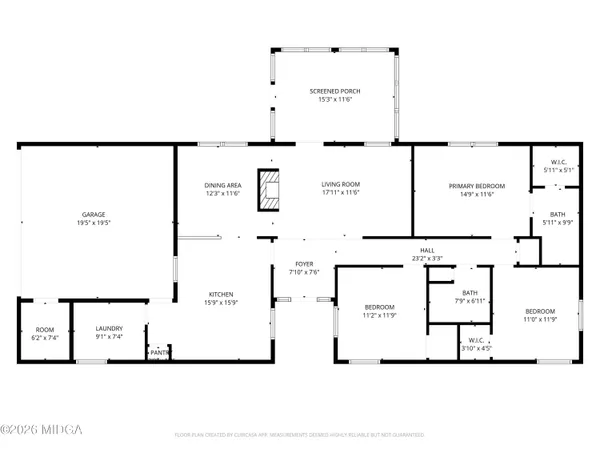 a picture of floor plan