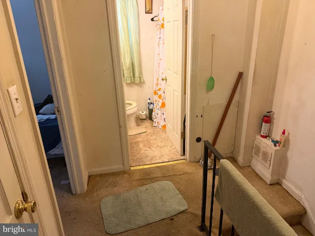 a view of front door