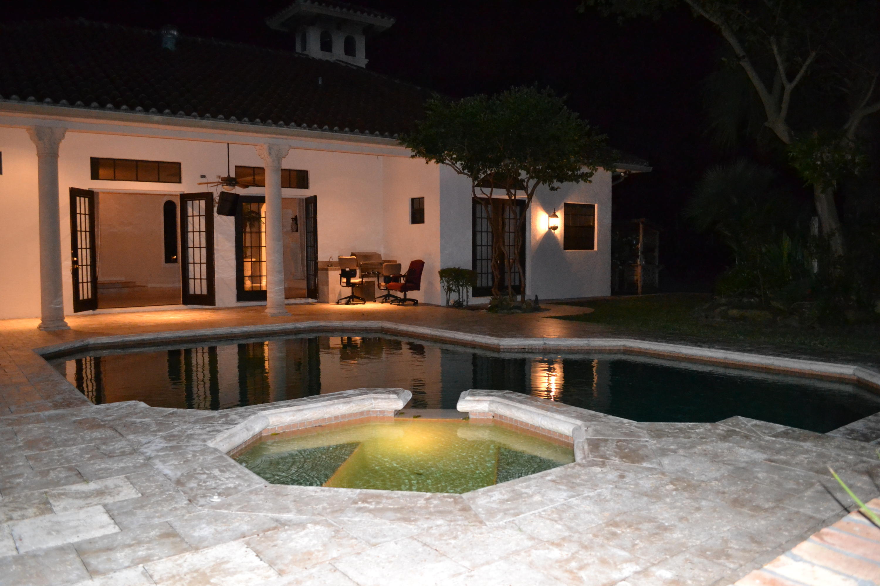 1495 Addison Avenue Boca Raton, FL 33486 - Photo 21 of 46 Exterior Night Backyard 3