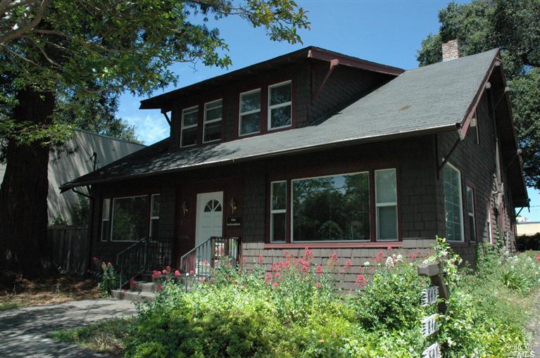 841-847 5th Street Santa Rosa, CA 95404 - Photo 1 of 1 Front of building housing offices.