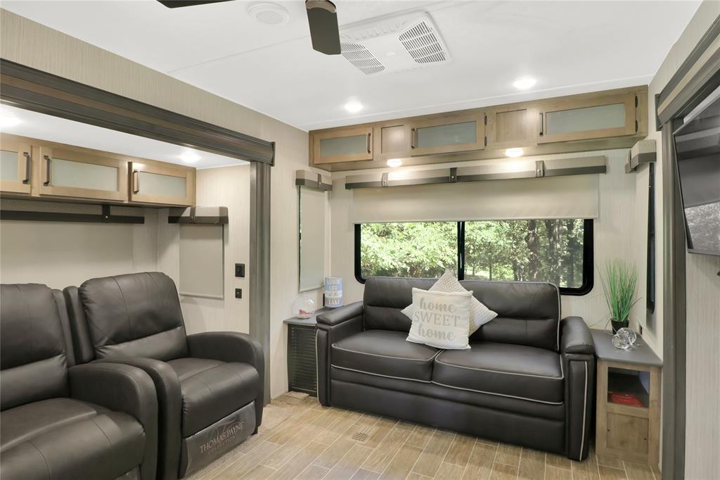 405 Broken Bow Quitman, TX 75783 - Photo 10 of 33 Living area with recessed lighting and wood finish floors