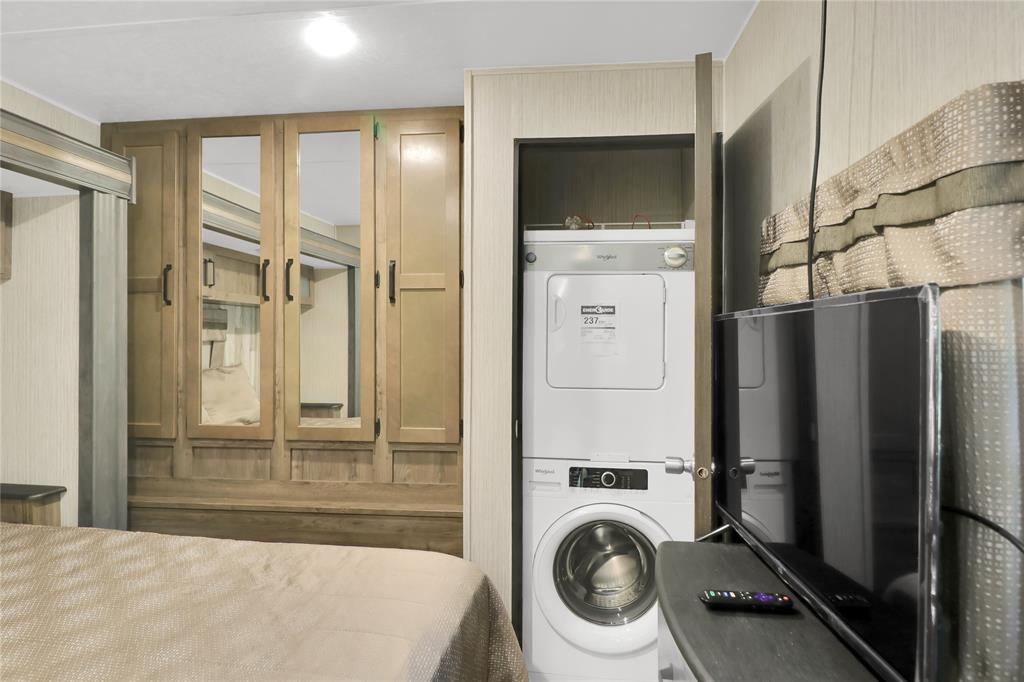 405 Broken Bow Quitman, TX 75783 - Photo 13 of 33 Stacked washing machine and dryer