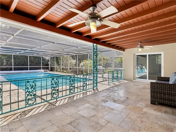 a view of a house with a swimming pool