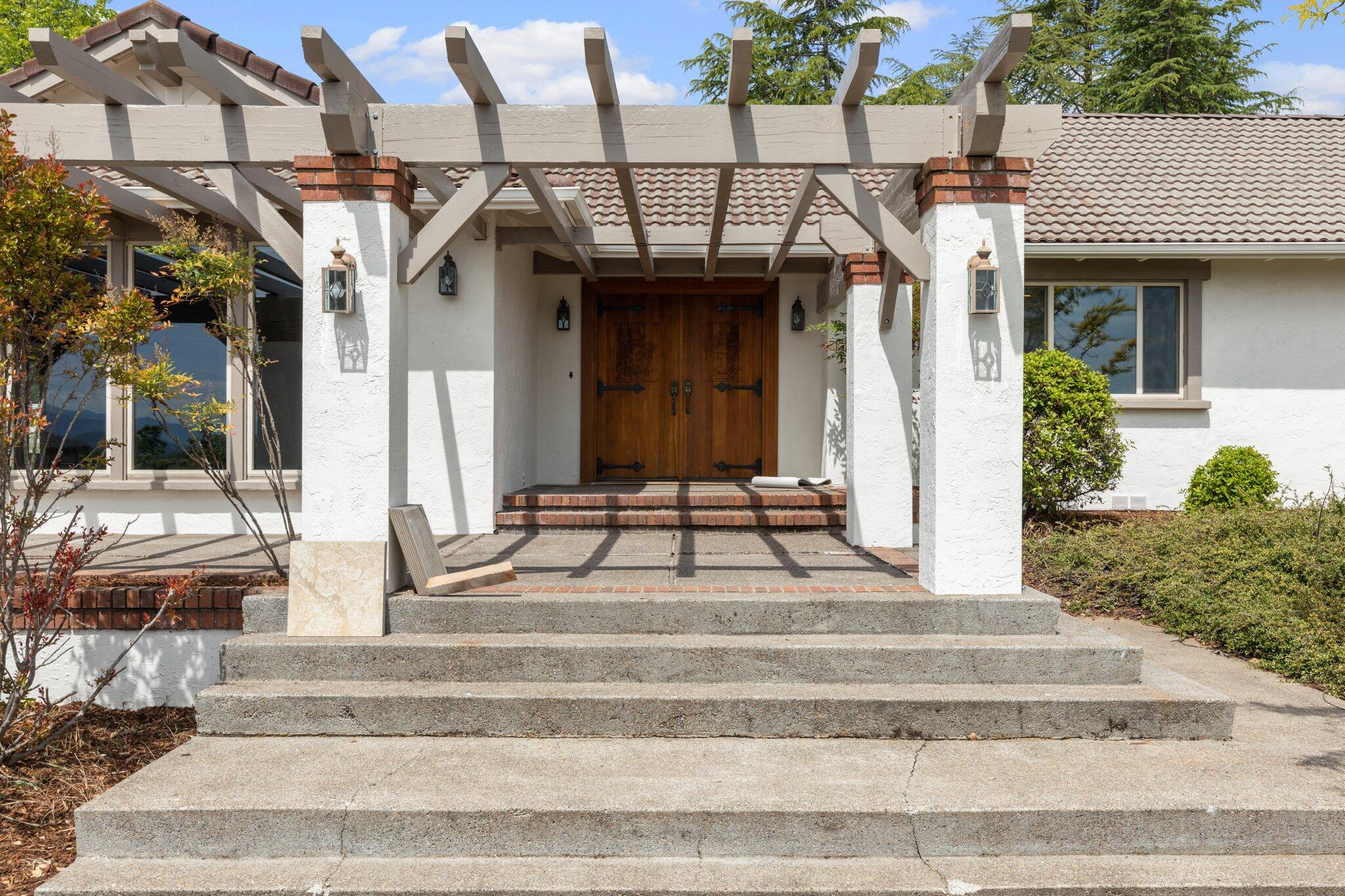 Grand Entry and Pergola