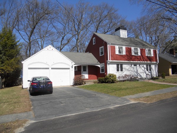 41 Colby Street Needham, MA 02492 - Photo 1 of 12 a front view of a house with a garden
