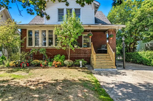 front view of a house