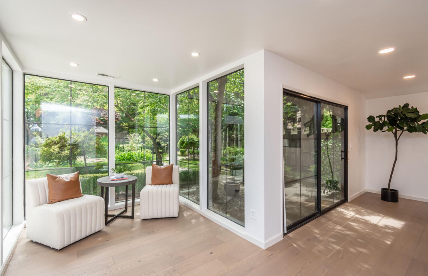 436 Hopkins Road Sacramento, CA 95864 - Photo 13 of 25 a living room with couch and a large window